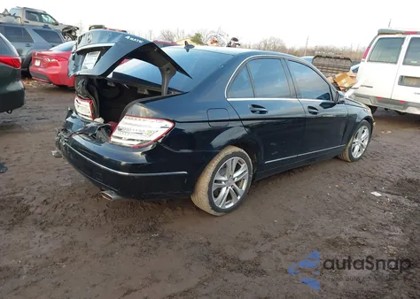 2012 Mercedes-Benz C 300 Luxury 4Matic from USA, damaged, VIN WDDGF8BB7CR229016